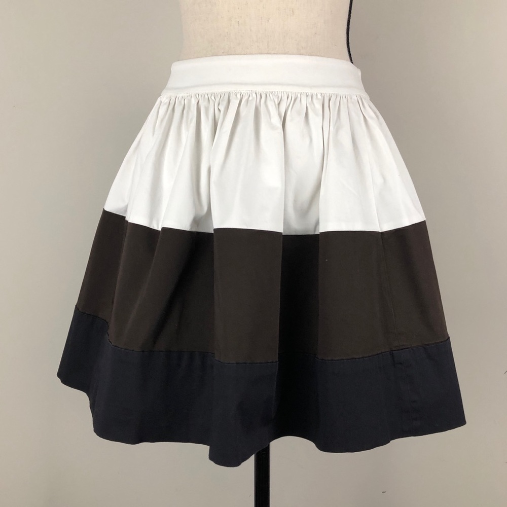 Kate Spade Colorblock Coreen Circle Skirt